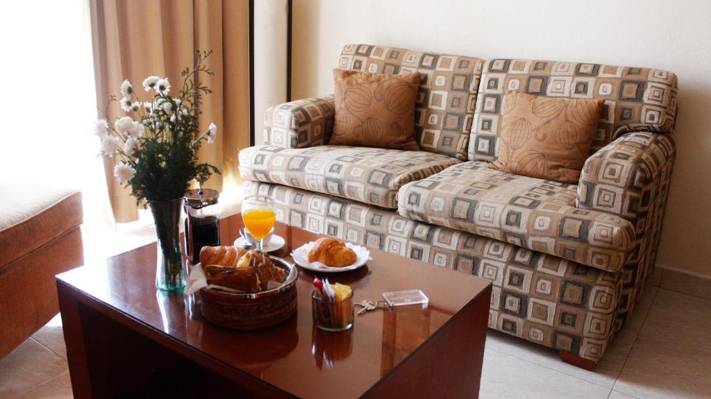 Posezení v ubytování Hotel Magno Tepatitlán