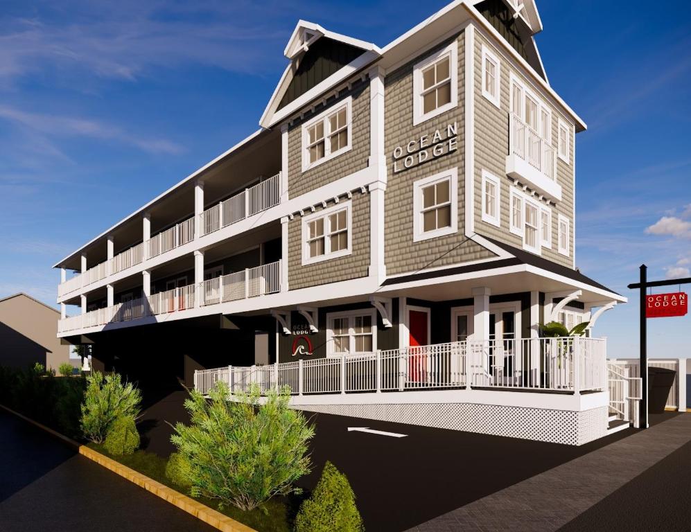 a rendering of the exterior of a building at Ocean Lodge - New Building in Ocean City