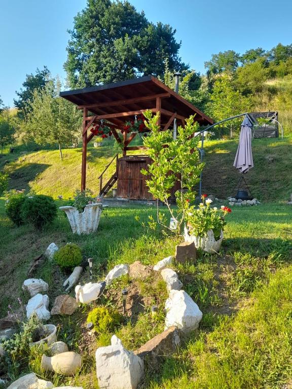 Zahrada ubytování Casa EMY