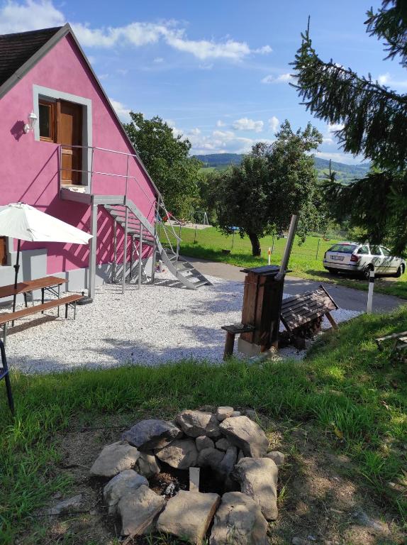 Příroda nedaleko apartmánu