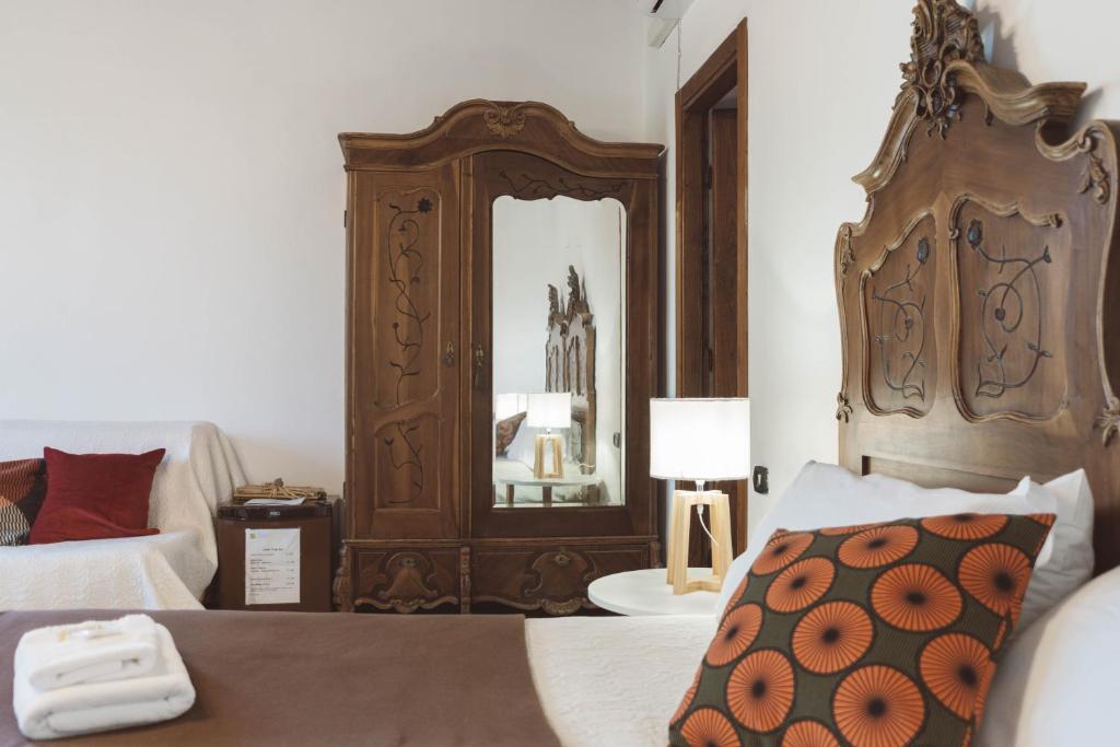 Postel nebo postele na pokoji v ubytování Agriturismo Costantino