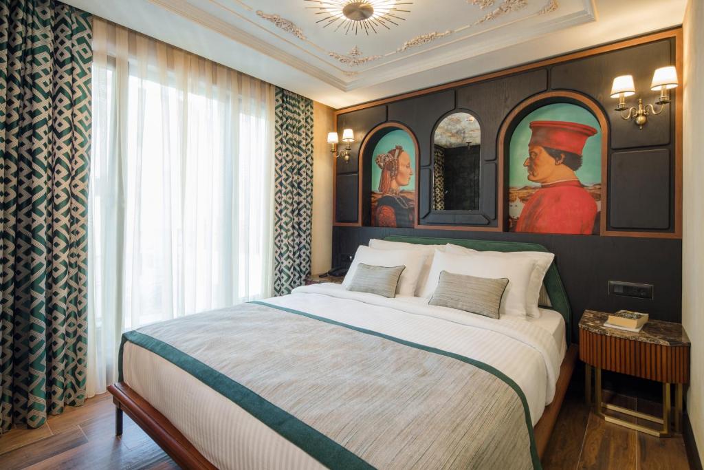 Postel nebo postele na pokoji v ubytování Tria Hotel Istanbul-Special Category