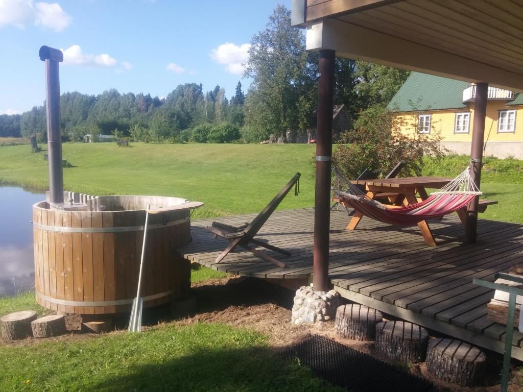 Zahrada ubytování Aratsaare Holiday home