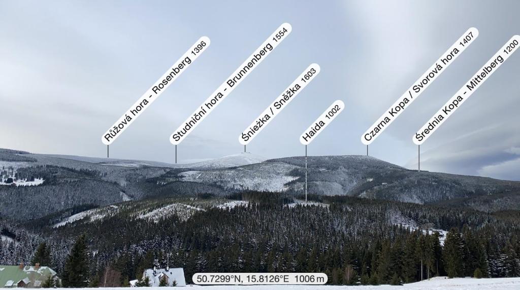 Widok na góry z tego apartamentu