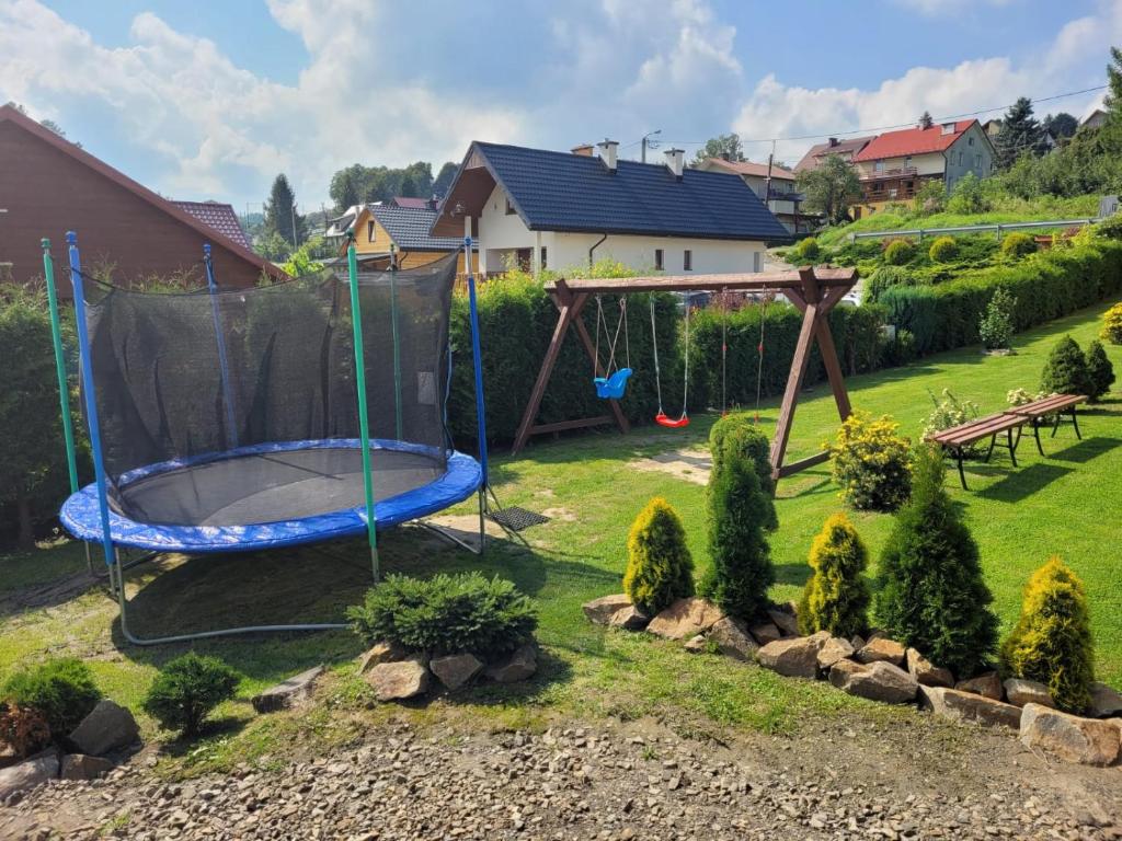 Herní místnost nebo prostor pro děti v ubytování Na Równej Bieszczady