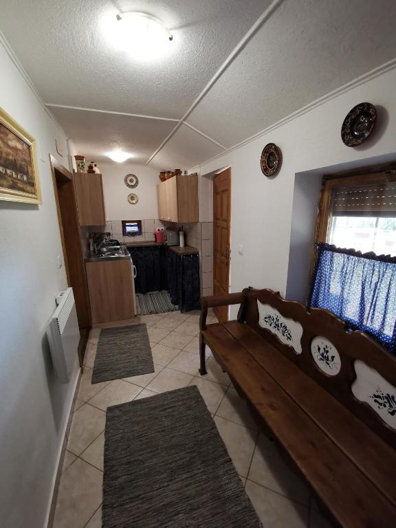 Kuchyň nebo kuchyňský kout v ubytování Berkó Vendégház