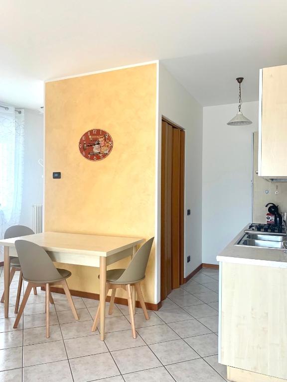 Kuchyňa alebo kuchynka v ubytovaní La casa di Paola