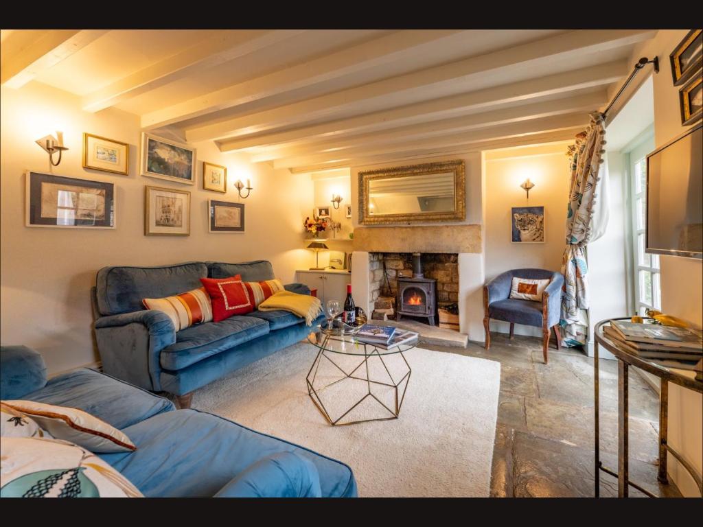 Posezení v ubytování Wisteria Cottage , Pretty Cotswold Cottage close to Chipping Campden