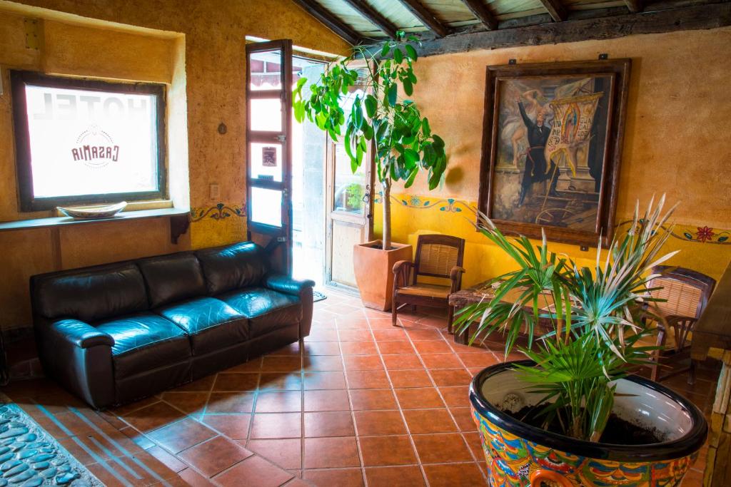 Posezení v ubytování Hotel CasaMia