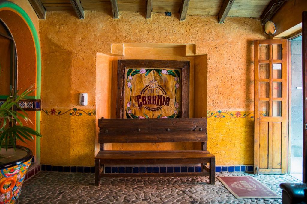 Posezení v ubytování Hotel CasaMia