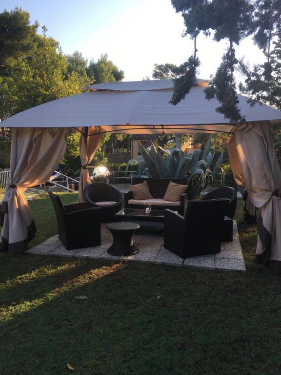 Zahrada ubytování Villa Ghirardelli
