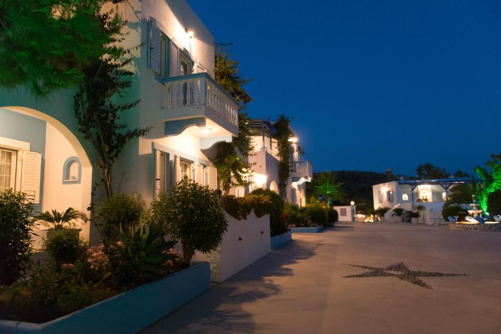 Budova, kde se aparthotel nachází