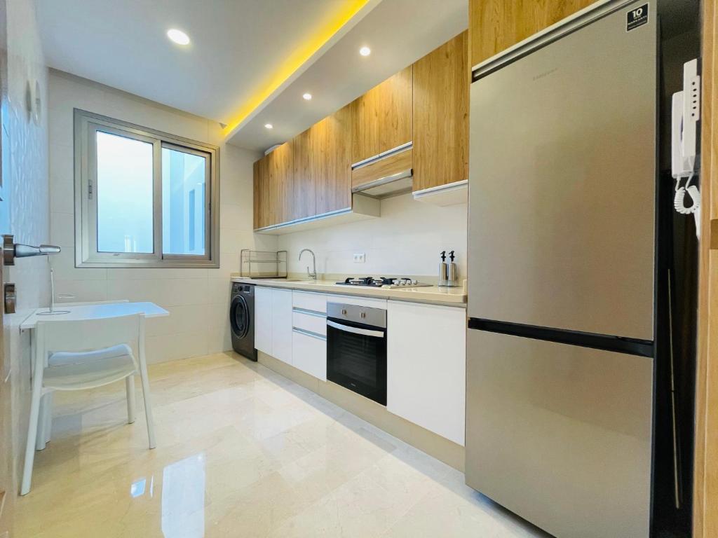 Una cocina o zona de cocina en Zen Apartment in the center of Tangier