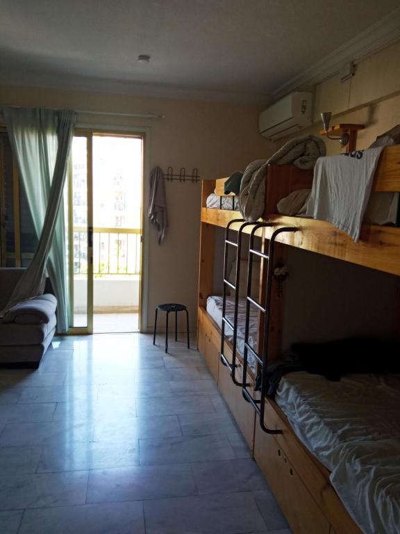 Kuchyň nebo kuchyňský kout v ubytování NEX Hostel