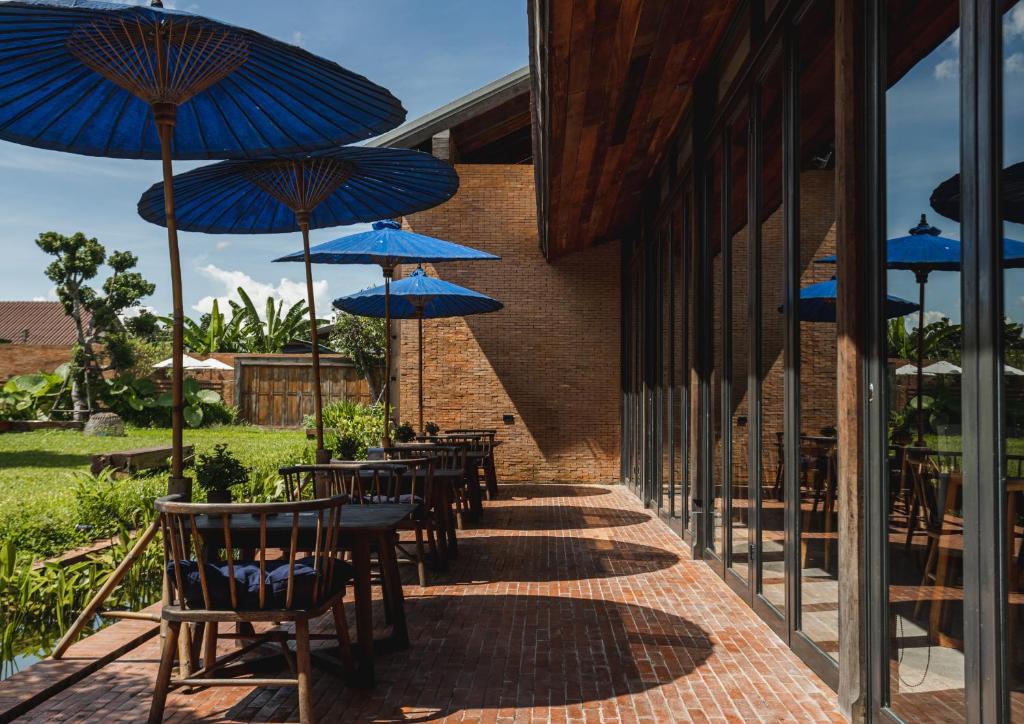 Zahrada ubytování Athita The Hidden Court Chiang Saen Boutique Hotel SHA Plus CERTIFIED