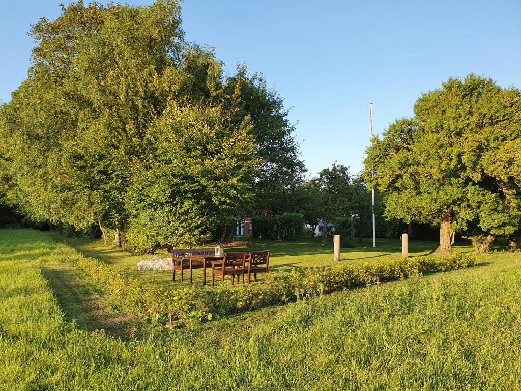 Zahrada ubytování Solbjerg Skov B&B