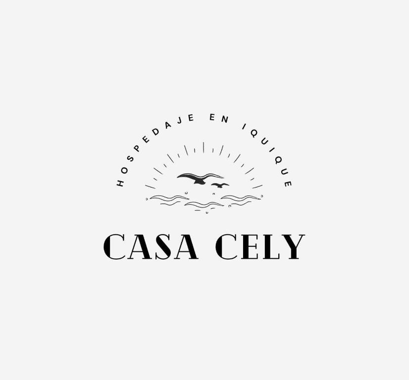 a logo for a bakery in los angeles caja city at Casa Cely in Iquique