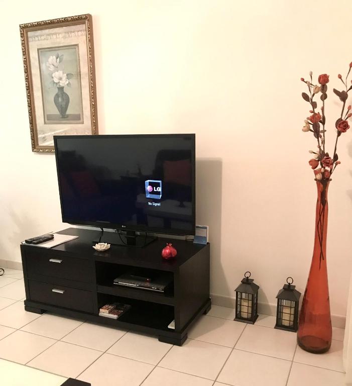 TV a/nebo společenská místnost v ubytování Owls Nest Townhouse