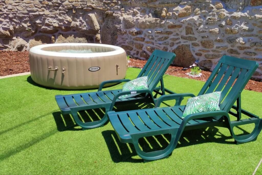 Jardin de l'établissement Cantinho D'aldeia - Casa Rural com Jacuzzi