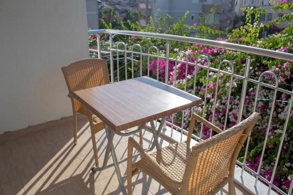 Balkón nebo terasa v ubytování UnSide Apart Otel