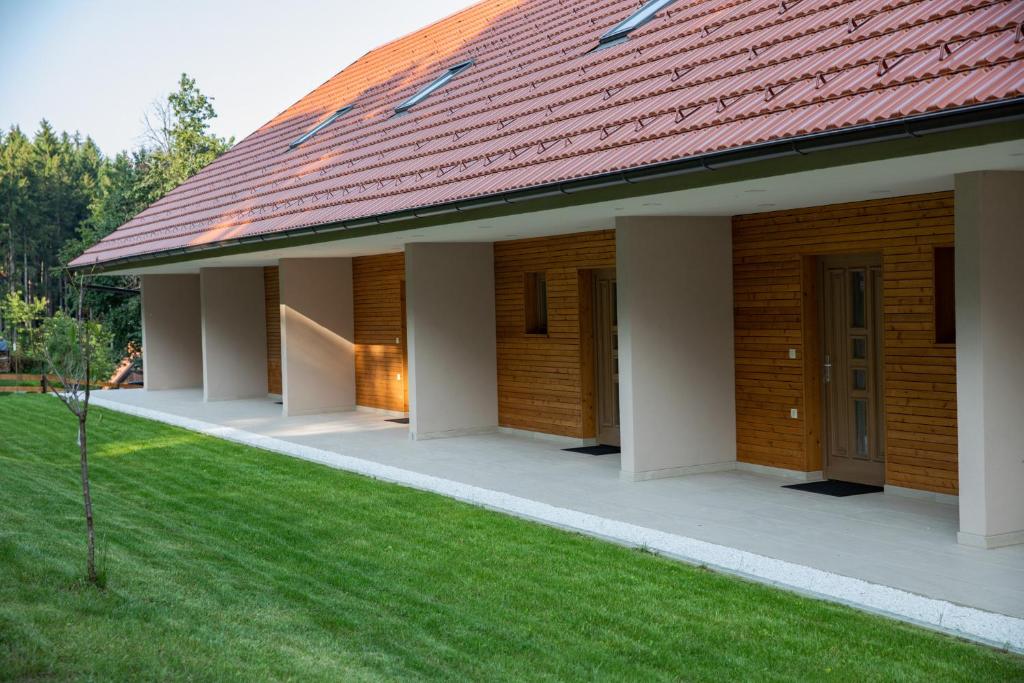 Budova, kde se apartmán nachází