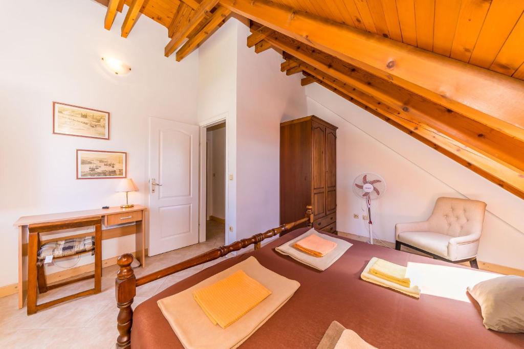 Postel nebo postele na pokoji v ubytování Apartment Casa Vanna