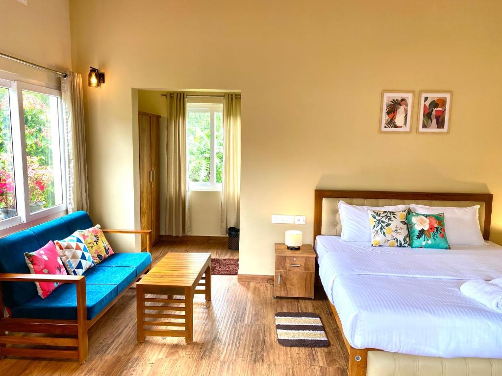 Letto o letti in una camera di Flower Valley Plantation Homestay