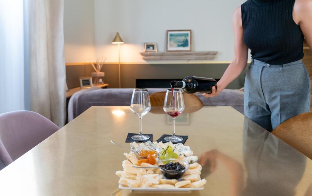 Nápoje v ubytování 9Hotel Cesari
