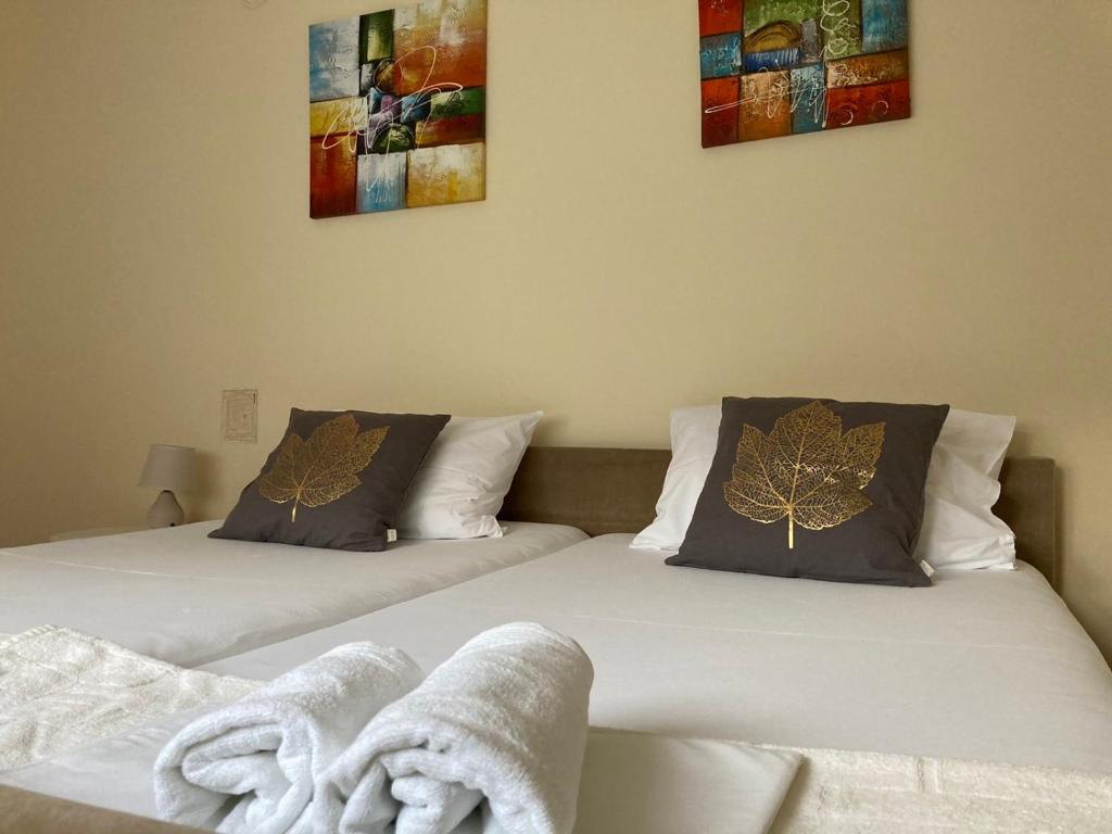 Voodi või voodid majutusasutuse Haus Apartman Zaječar M&L toas
