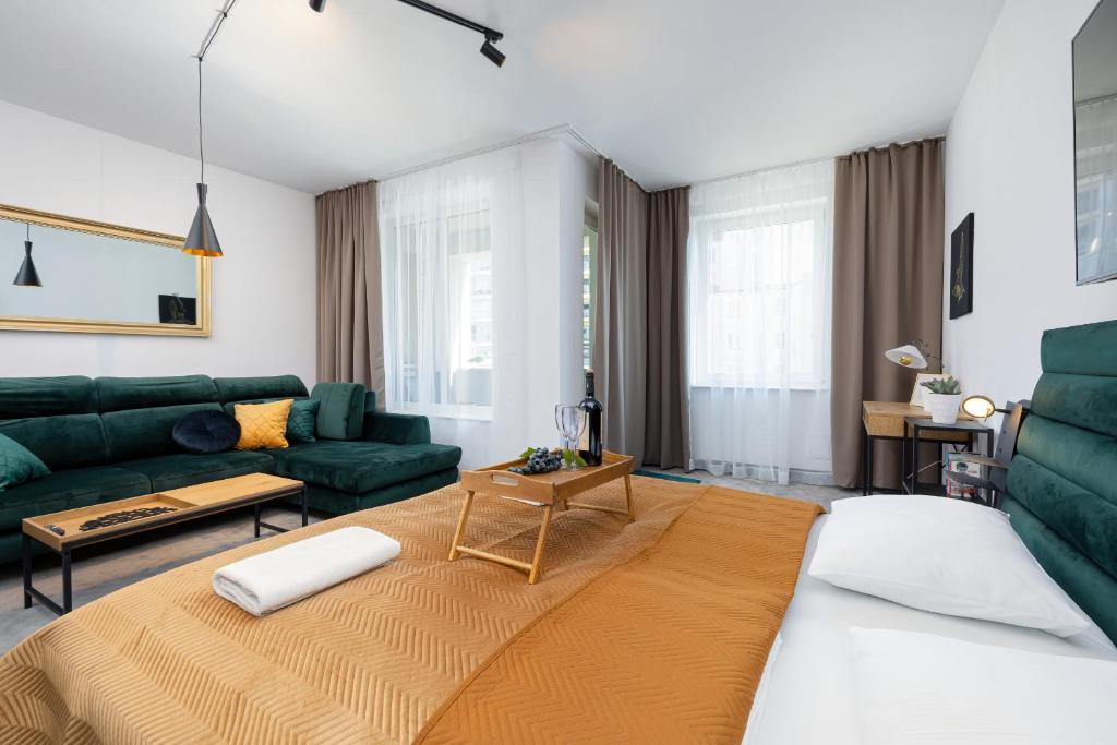 Posedenie v ubytovaní Etna Apartments Kołobrzeg by Noclegi Renters