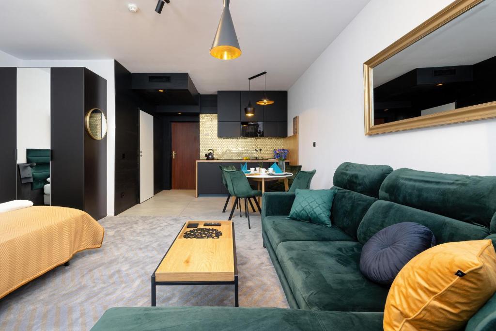 Posedenie v ubytovaní Etna Apartments Kołobrzeg by Noclegi Renters