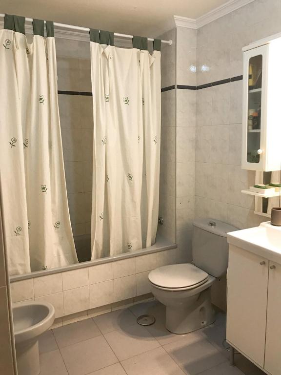 Koupelna v ubytování Como en casa