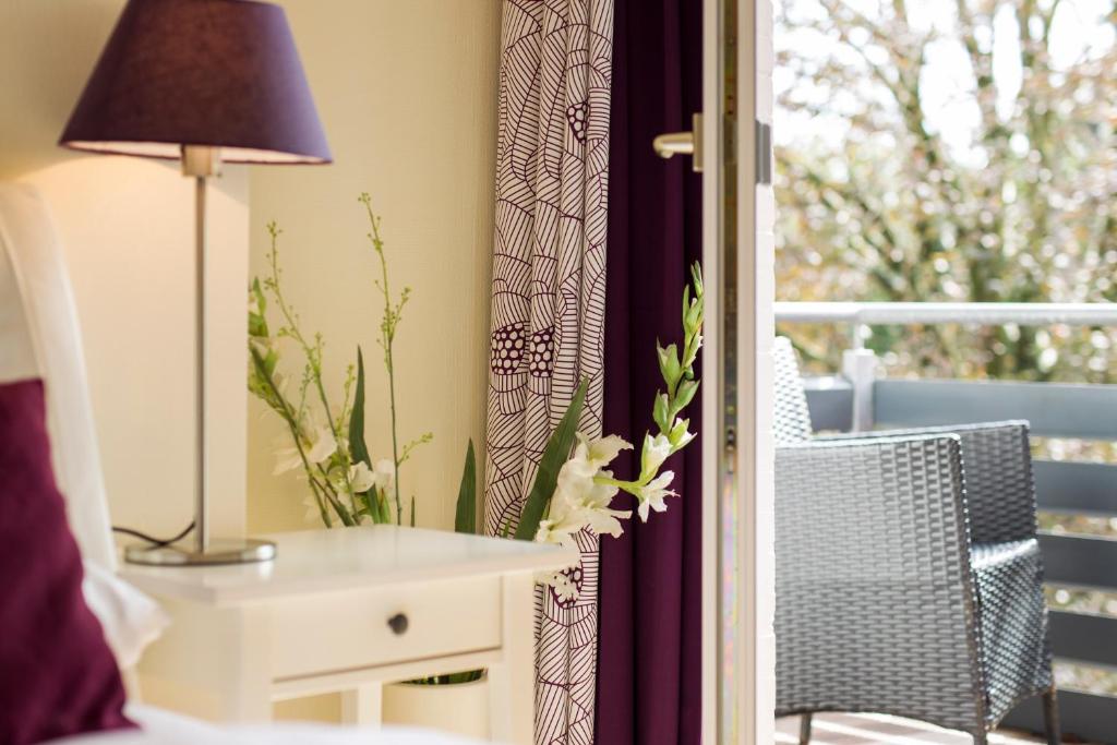 Posezení v ubytování Das Frühstückshotel Sankt Peter-Ording