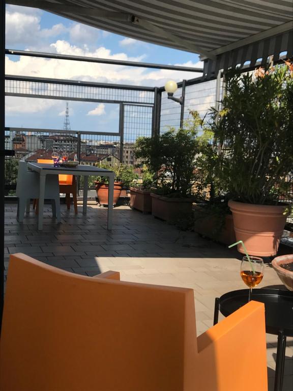 Balkon lub taras w obiekcie Up To Sky - Appartment With Terrace