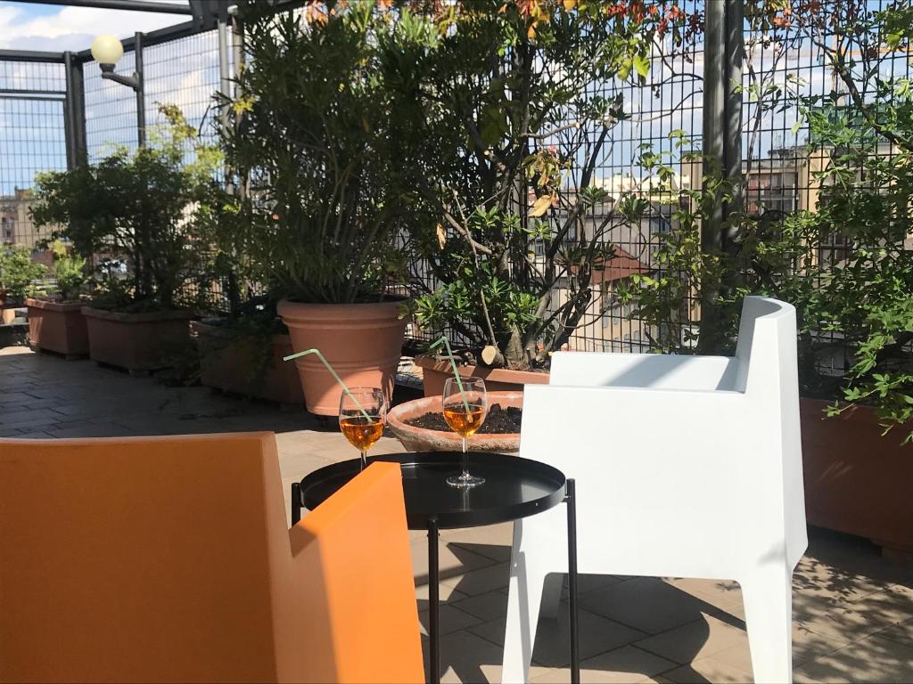 Balkon lub taras w obiekcie Up To Sky - Appartment With Terrace