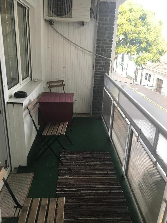 Balkón alebo terasa v ubytovaní Hív-Lak Apartman