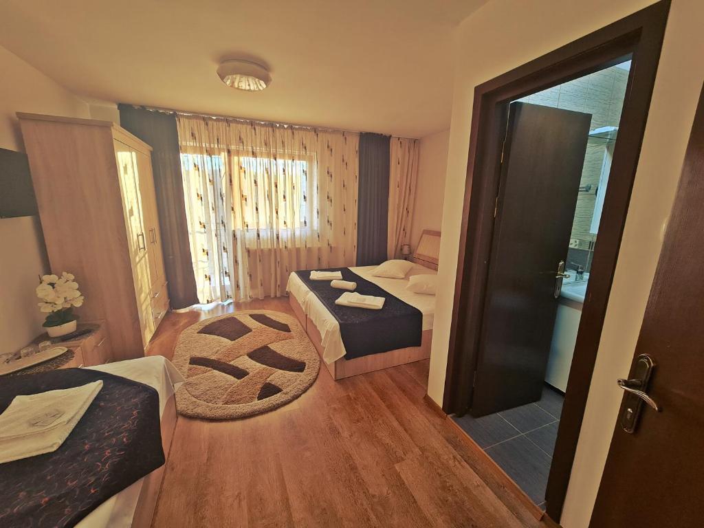 Postel nebo postele na pokoji v ubytování Casa Leu