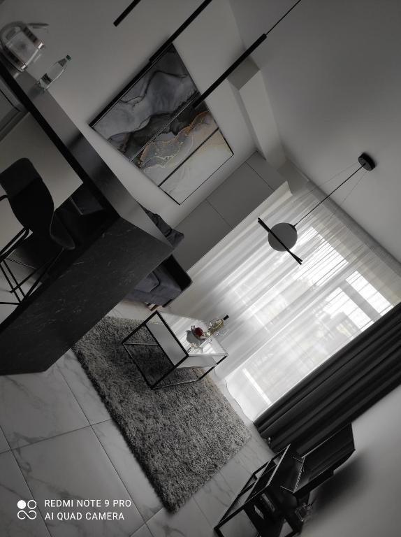 Posezení v ubytování NEW modern apartment