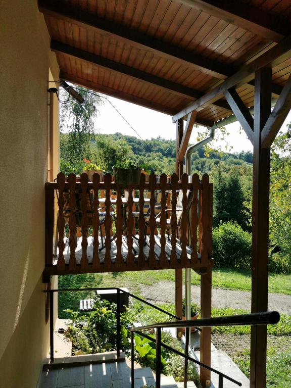 Balkon lub taras w obiekcie Lipics Part