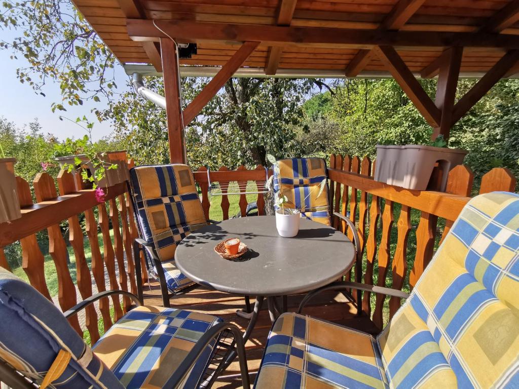 Balkon lub taras w obiekcie Lipics Part