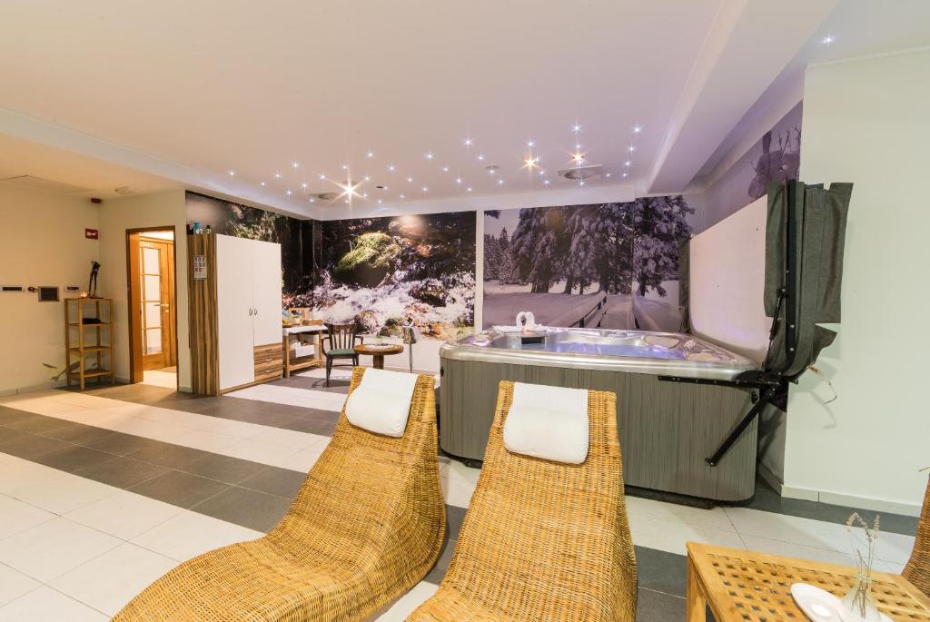 Posezení v ubytování Hotel Jakec Trije kralji na Pohorju