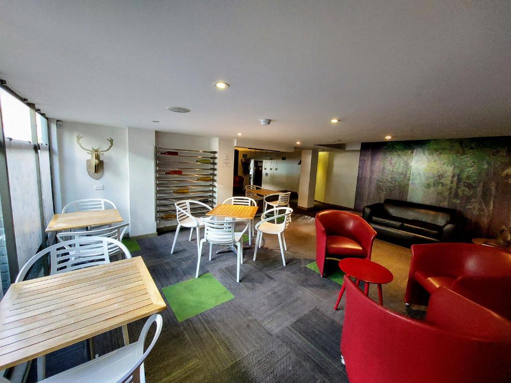 Posezení v ubytování Hotel Viaggio Teleport City Suites