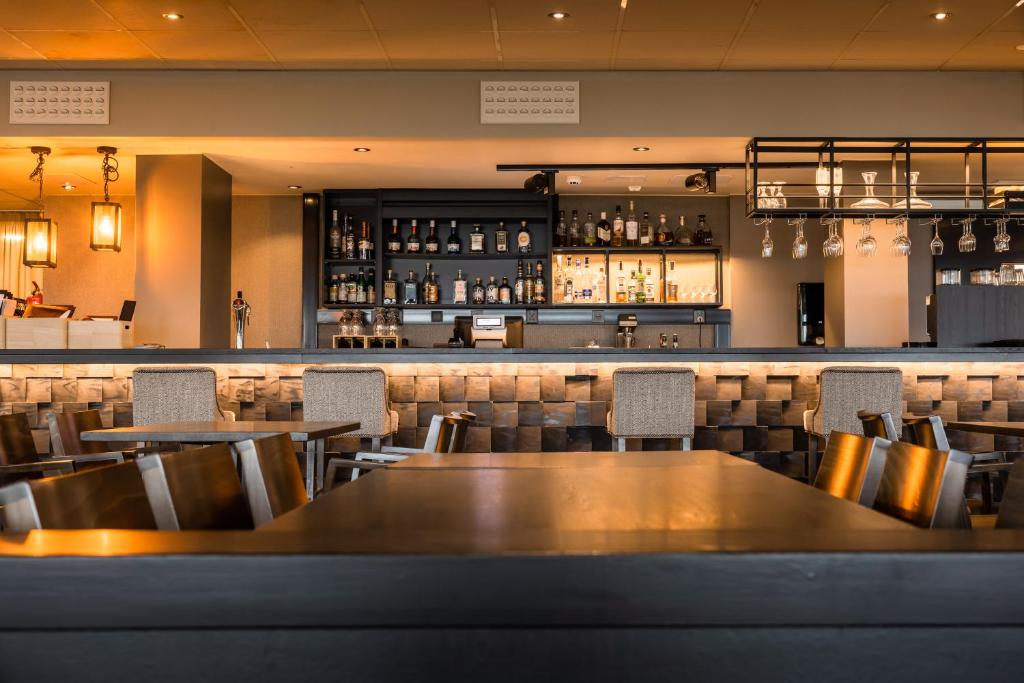 Lounge nebo bar v ubytování Lapland Hotels Sky Ounasvaara