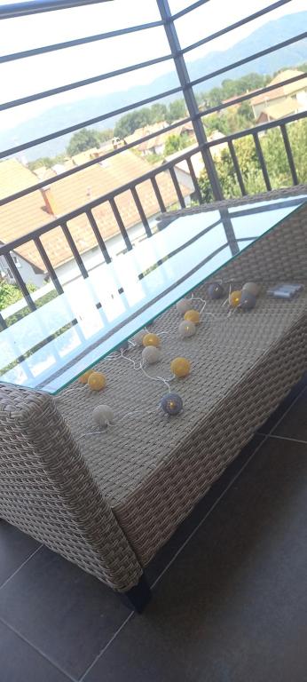 Balkón nebo terasa v ubytování Apartman Ramonda Vrnjacka banja