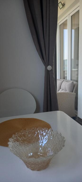 Postel nebo postele na pokoji v ubytování Apartman Ramonda Vrnjacka banja