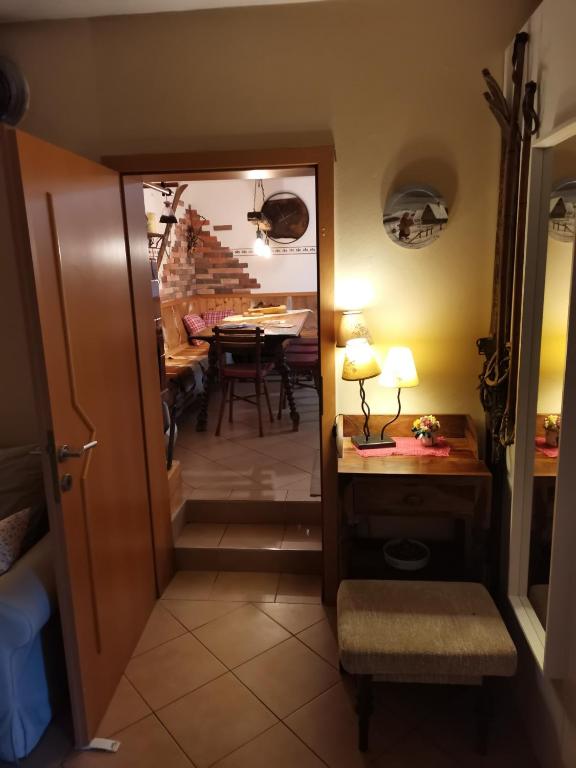 Posezení v ubytování Apartma Vintgar