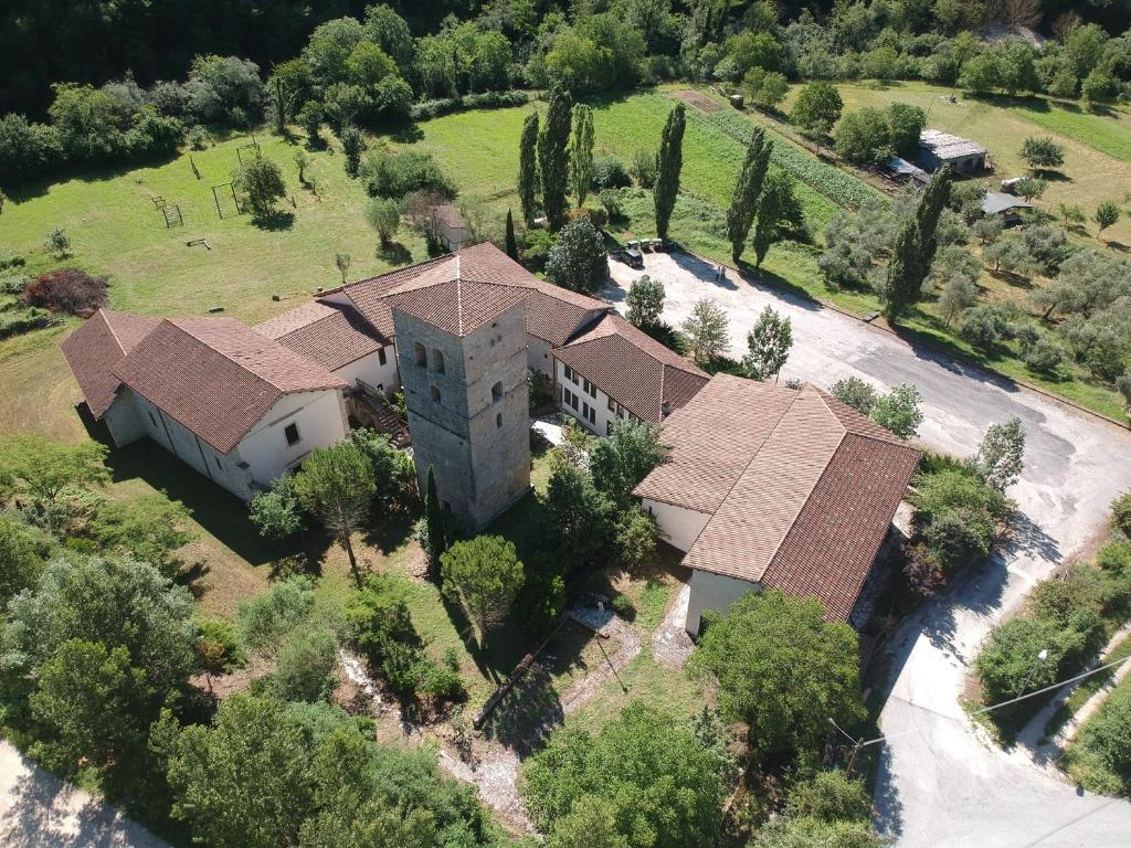 Zahrada ubytování ABBAZIA SS. QUIRICO E GIULITTA