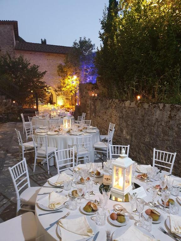 Zahrada ubytování ABBAZIA SS. QUIRICO E GIULITTA