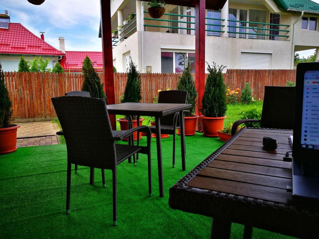 Zahrada ubytování Casa Leu