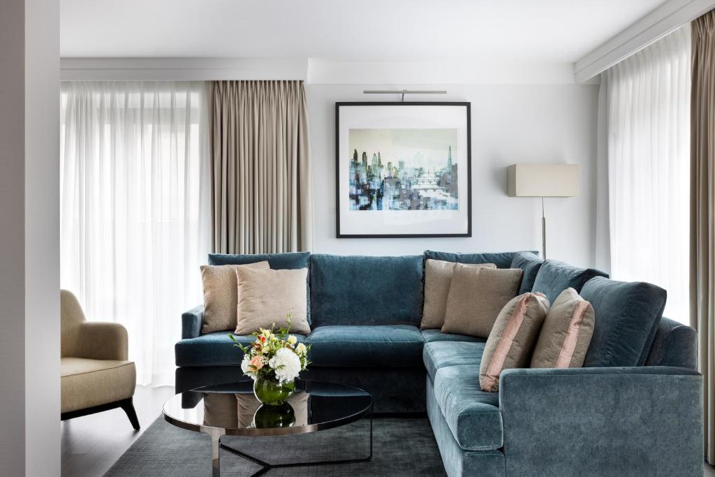 Posezení v ubytování 15 Basil Street Knightsbridge, Luxury Serviced Apartments